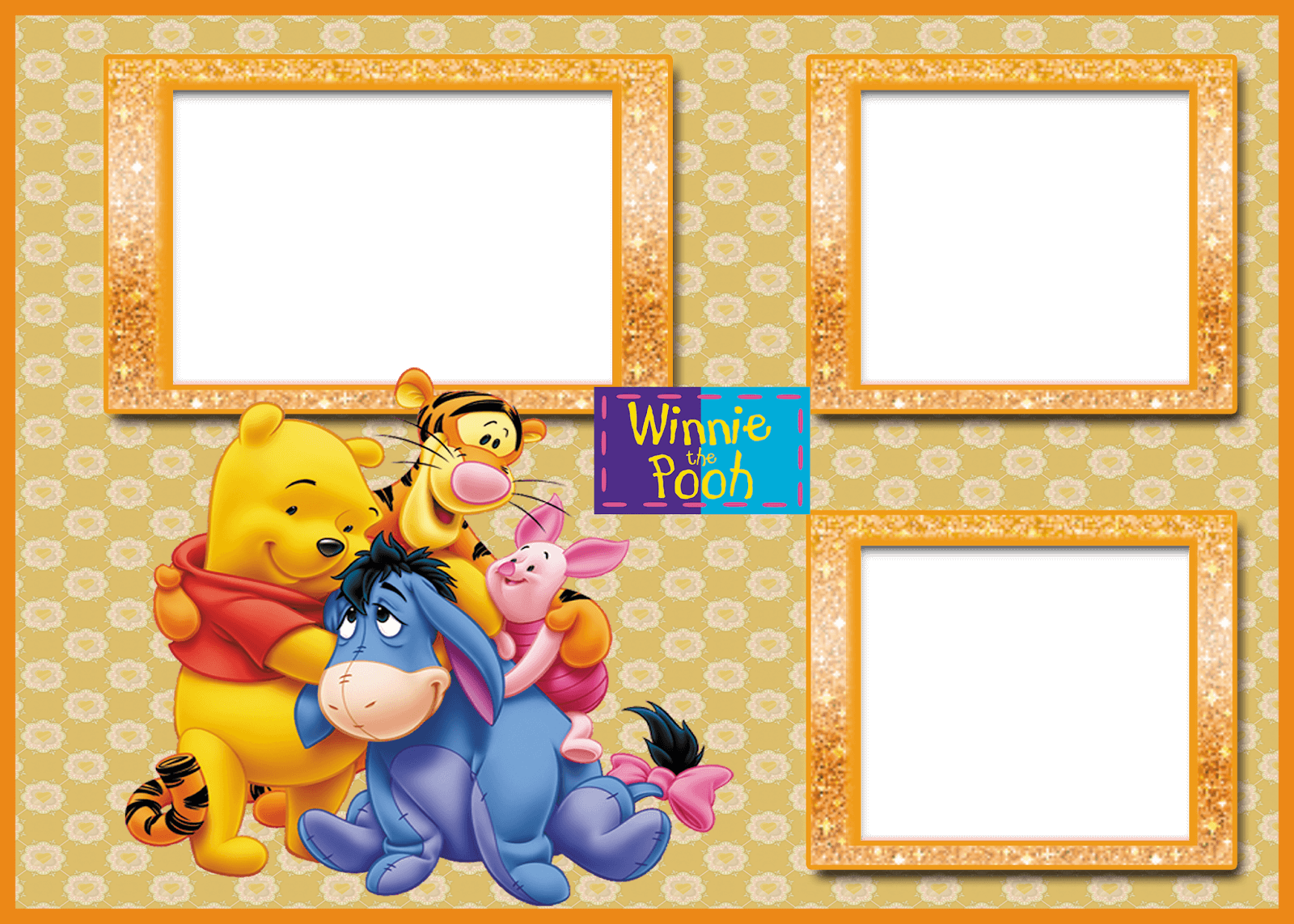 Marco de Foto Winnie Pooh 3